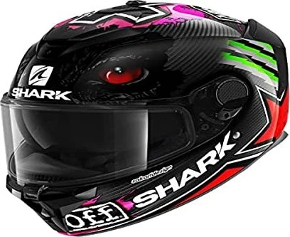 Shark Spartan GT Carbon Redding schwarz/rot/rosa/grün