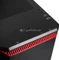 Phanteks Eclipse P400S Tempered Glass Edition schwarz/rot, Glasfenster, schallgedämmt Vorschaubild