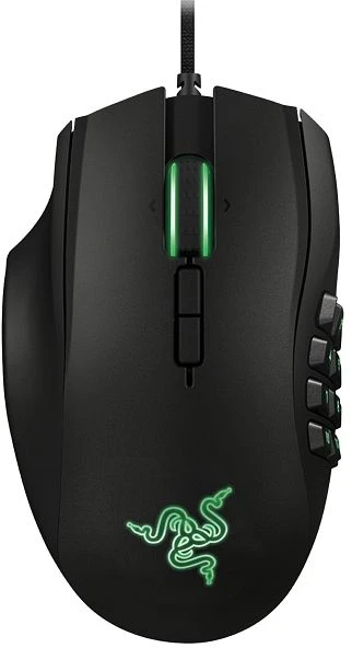 Razer Naga 2014 Left Handed Expert MMO Gaming Mouse, USB