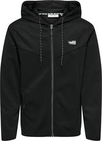 ONLY & SONS Liam Zip Hoodie schwarz (Herren)