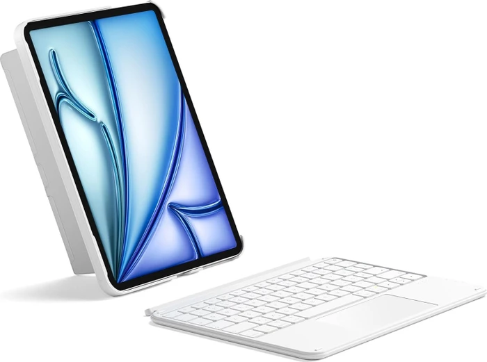 Inateck Ultraleicht Tastatur für iPad Air 6/iPad Air 5/iPad Pro 11", weiß, DE