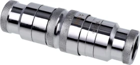 Alphacool Eiszapfen HF G3/8" IG mit Reduzierer G1/4" Schnellverschluss, verchromt