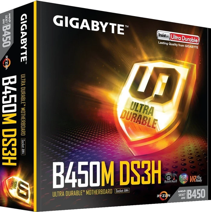 GIGABYTE B450M DS3H (AMD AM4)