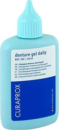 Curaden Curaprox BDC100 daily Reinigungsgel für Prothesen, 60ml