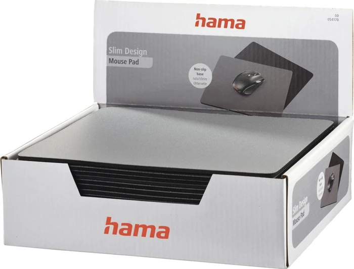 Hama Mauspad "Schwarz/Grau", 220x180x3mm, 20er-Set (10x schwarz/10x grau)