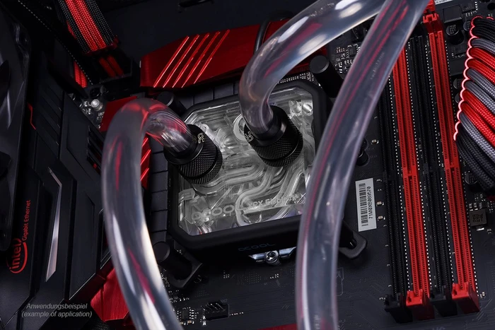 Alphacool Aurora XPX RGB Frame schwarz