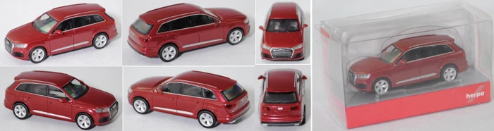 Herpa Audi Q7 gletscherweiß metallic
