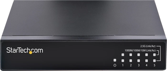 StarTech DS52 Desktop 2.5G Switch, 5x RJ-45