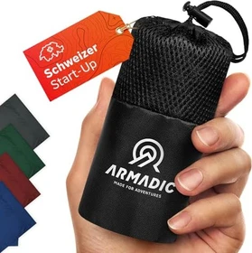 Armadic Mikrofaser Hüttenschlafsack navy (Junior)