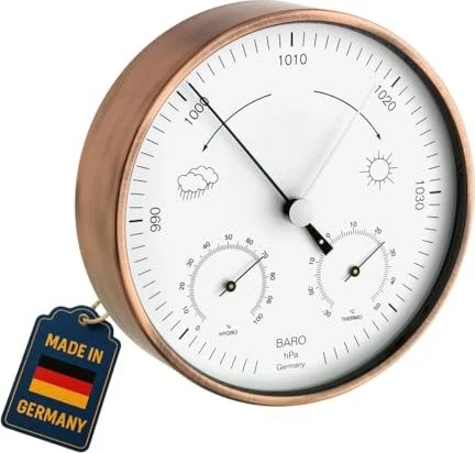 TFA Dostmann Domatic Wetterstation kupfer, analog