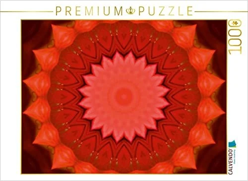 Calvendo Ein Motiv aus dem Kalender Energie - Mandalas in rot
