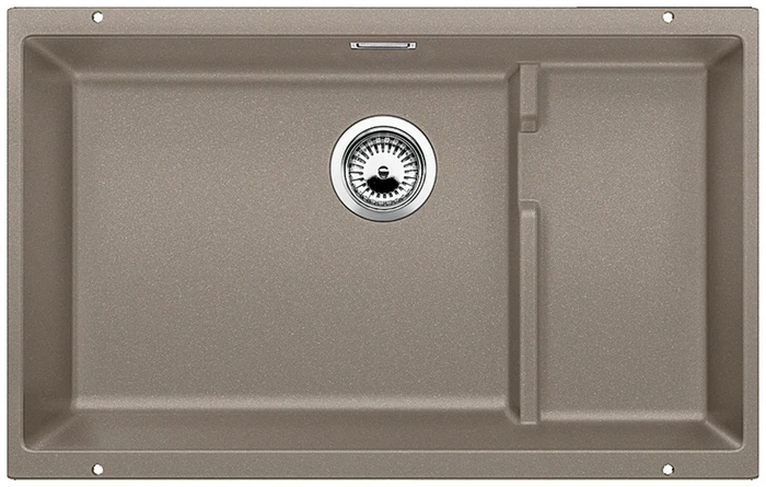 Blanco Subline 700-U Level Unterbau Becken mittig mit Ablauffernbedienung