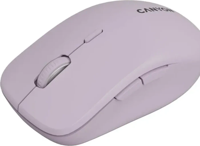 Canyon MW-12 Silent Wireless Mouse rosa, USB/Bluetooth