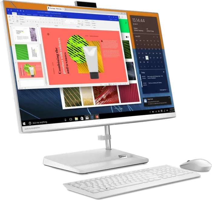 Lenovo IdeaCentre AIO 3 27ALC6, weiß, Ryzen 5 7530U, 16GB RAM, 512GB SSD, PL