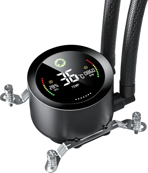 GameMax IceBurg 360 Digital BK, schwarz