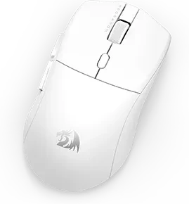 Redragon M919 SPARDA Ultra 8K Wireless Gaming Mouse weiß, USB/Bluetooth
