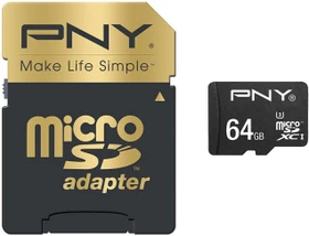 PNY Elite Performance R100/W60 64GB Kit, UHS-I U3, Class 10