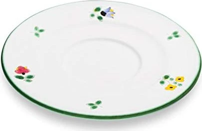 Gmundner Keramik Streublumen Unterteller Cappuccino Gourmet 14cm