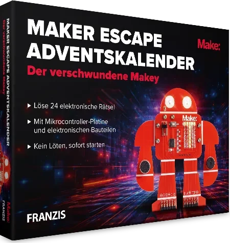 Franzis Maker Escape Adventskalender - Der verschwundene Makey 2026