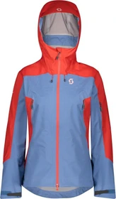 Scott Explorair 3L Skijacke grenadine orange/riverside blue (Damen)