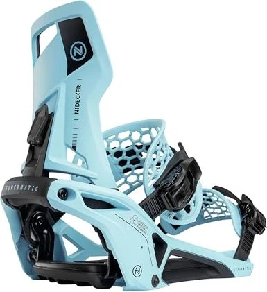 Nidecker Supermatic Softbindung cyan (Modell 2023/2024)