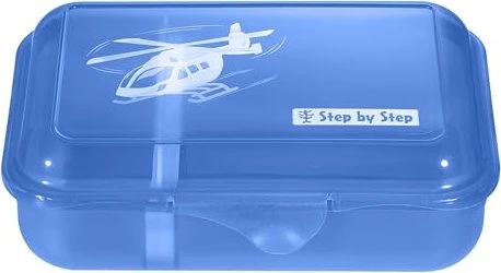 Step by Step Helicopter Sam Lunchbox Aufbewahrungsbehälter 900ml blau