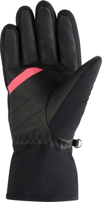 Ziener Kaipo Skihandschuhe schwarz/rot (Damen)