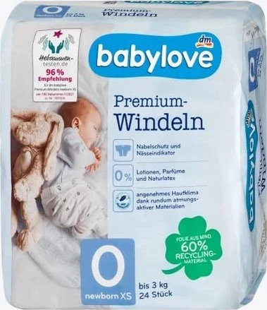 Babylove Premium Einwegwindel