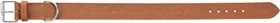 Trixie Rustic Fettleder-Halsband Heartbeat, L, braun