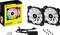 Corsair SP Series iCUE SP140 RGB Elite Dual Fan Kit, schwarz, LED-Steuerung, 140mm, 2er-Pack Vorschaubild