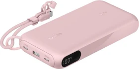 Belkin BoostCharge Powerbank 20K mit Display rosa