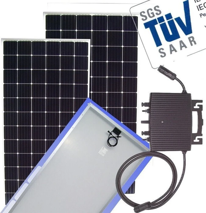 D+L 800W Wechselrichter + D+L JST390M, 780Wp