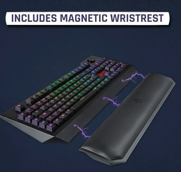Klim Vidi, LEDs RGB, Outemu Red, USB, DE