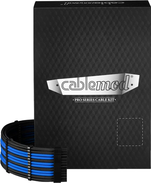 CableMod C-Series Pro ModMesh Cable Kit, Corsair Type 5, schwarz/blau
