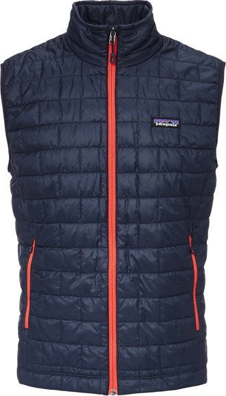 Patagonia Nano Puff Funktionsweste navy blue/paintbrush red (Herren)