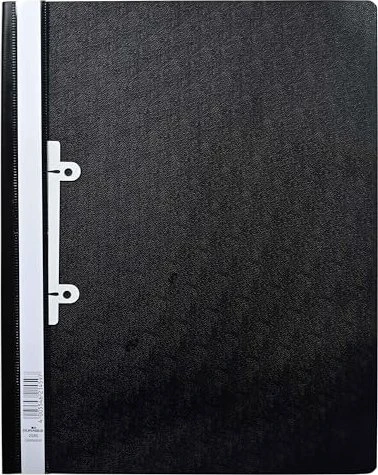 Durable Sichthefter opak, A4+, schwarz/transparent, 25er-Pack