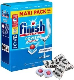 Finish Powerball Classic Geschirrspültabs, 64 Stück