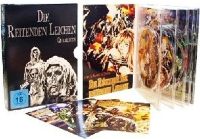 Die reitenden Leichen Box (4 Filme) (DVD)