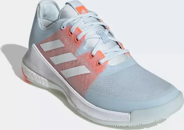 adidas Crazyflight sky tint/cloud white/signal coral (Damen)