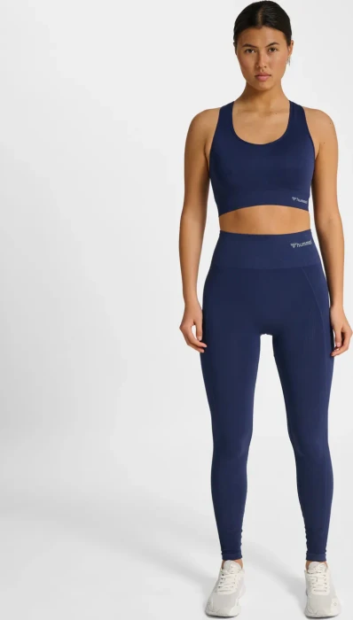 hummel Seamless Sports Top Funktionsshirt ärmellos black iris (Damen)