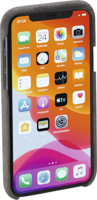 Hama Cover Finest Touch für Apple iPhone 11 anthrazit