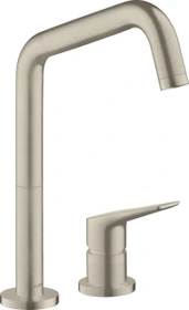 Hansgrohe Axor Citterio M 2-Loch 240 mit Schwenkauslauf brushed nickel