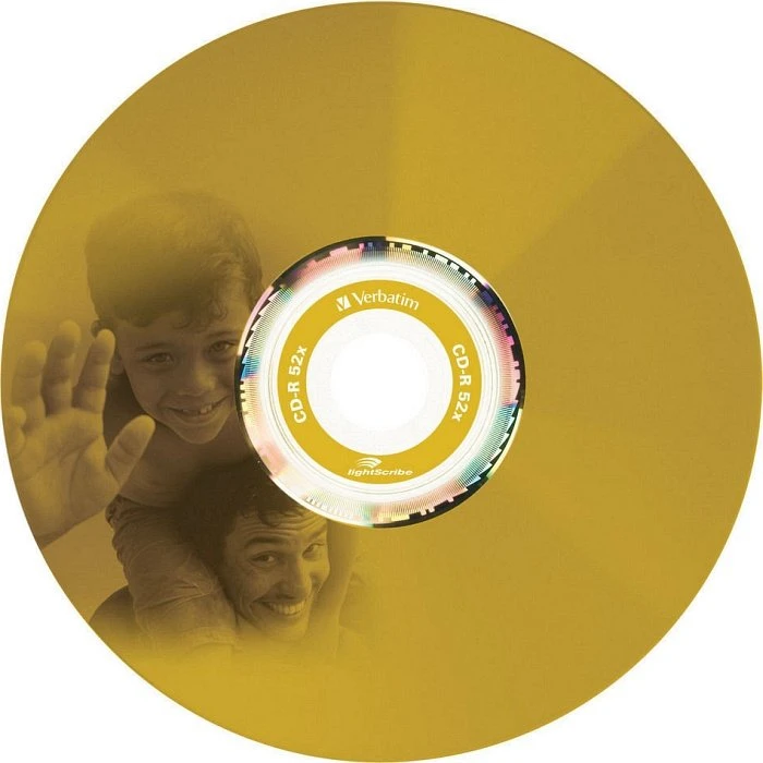 Verbatim Azo Lightscribe Colour CD-R 80min/700MB, Lightscribe, 10er Slimcase