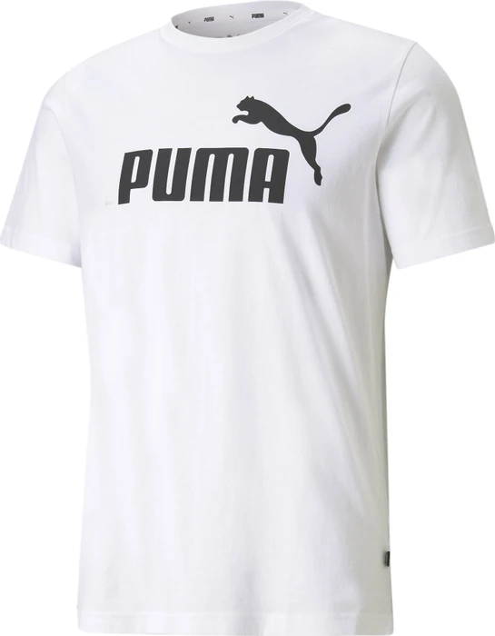 Puma Essentials Logo T-Shirt kurzarm puma white (Herren)