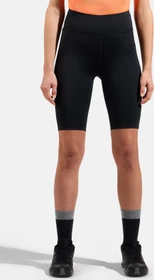 Odlo Ascent Tights Laufhose kurz schwarz (Damen)