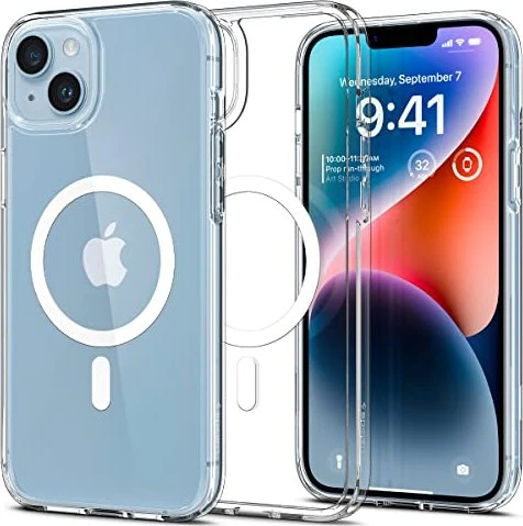 Spigen Ultra Hybrid (MagFit) für Apple iPhone 14 weiß
