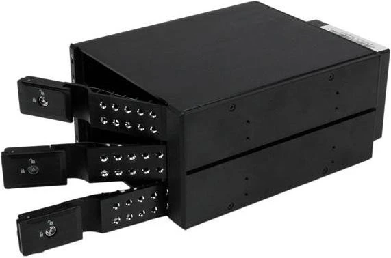 StarTech HSB3SATSASBA, 2x 5.25" Wechselrahmen auf 3x 3.5" SATA