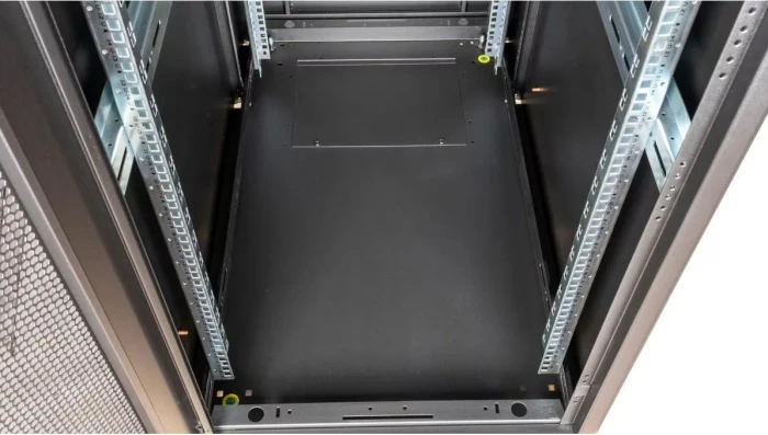Roline / Secomp Basic 19" Netzwerkschrank 26HE, montiert, Glastür, IP20, RAL 9005, 1000mm tief