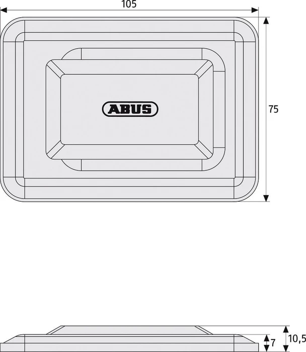 ABUS GS60 B/SB, Gitterrostsicherung