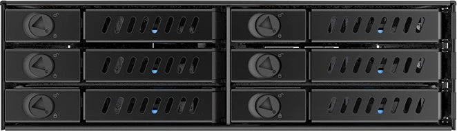 Chieftec CMR-625, 5.25" Wechselrahmen auf 6x 2.5" SATA